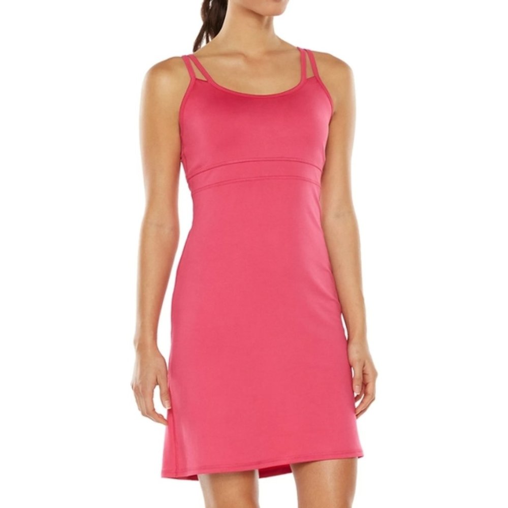 GAIAM Pink Studio to Street Shine Racerback Dress Size XS